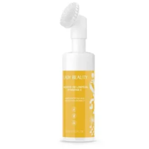 Mousse de limpeza facial vitamina C - Lady Beauty