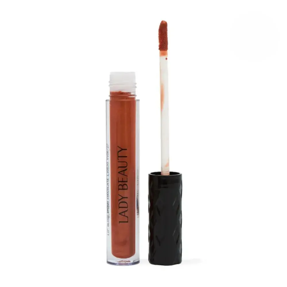 Lip gloss Brown Glow- Lady Beauty